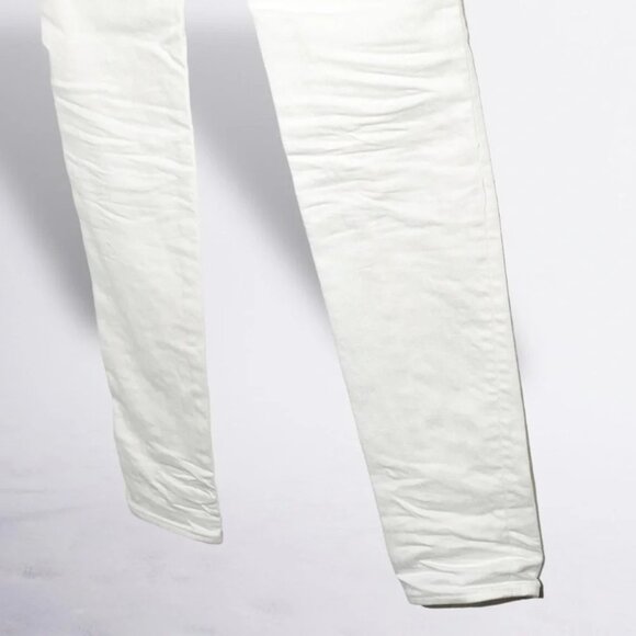 NWT G-Star 3301 High Skinny In Inza White Stretch Denim 3D Aged size 25 - Picture 5 of 9